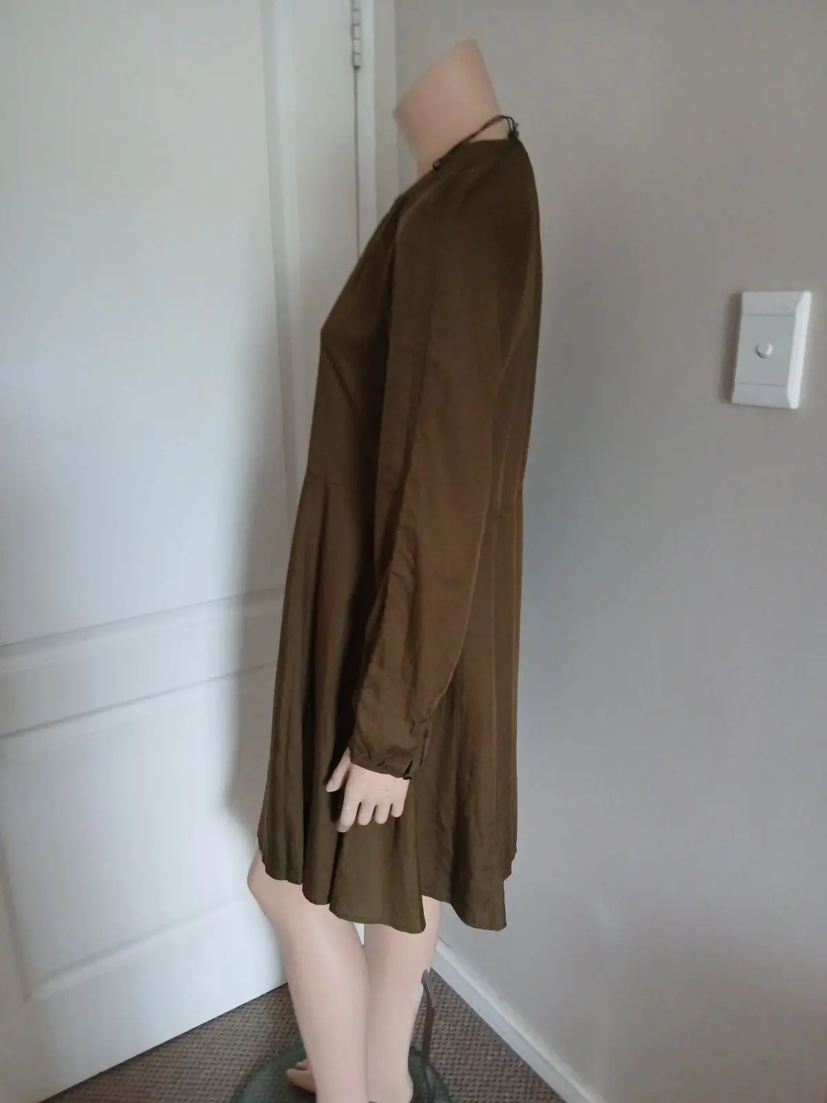 G-Star RAW Brown Long Sleeve Dress