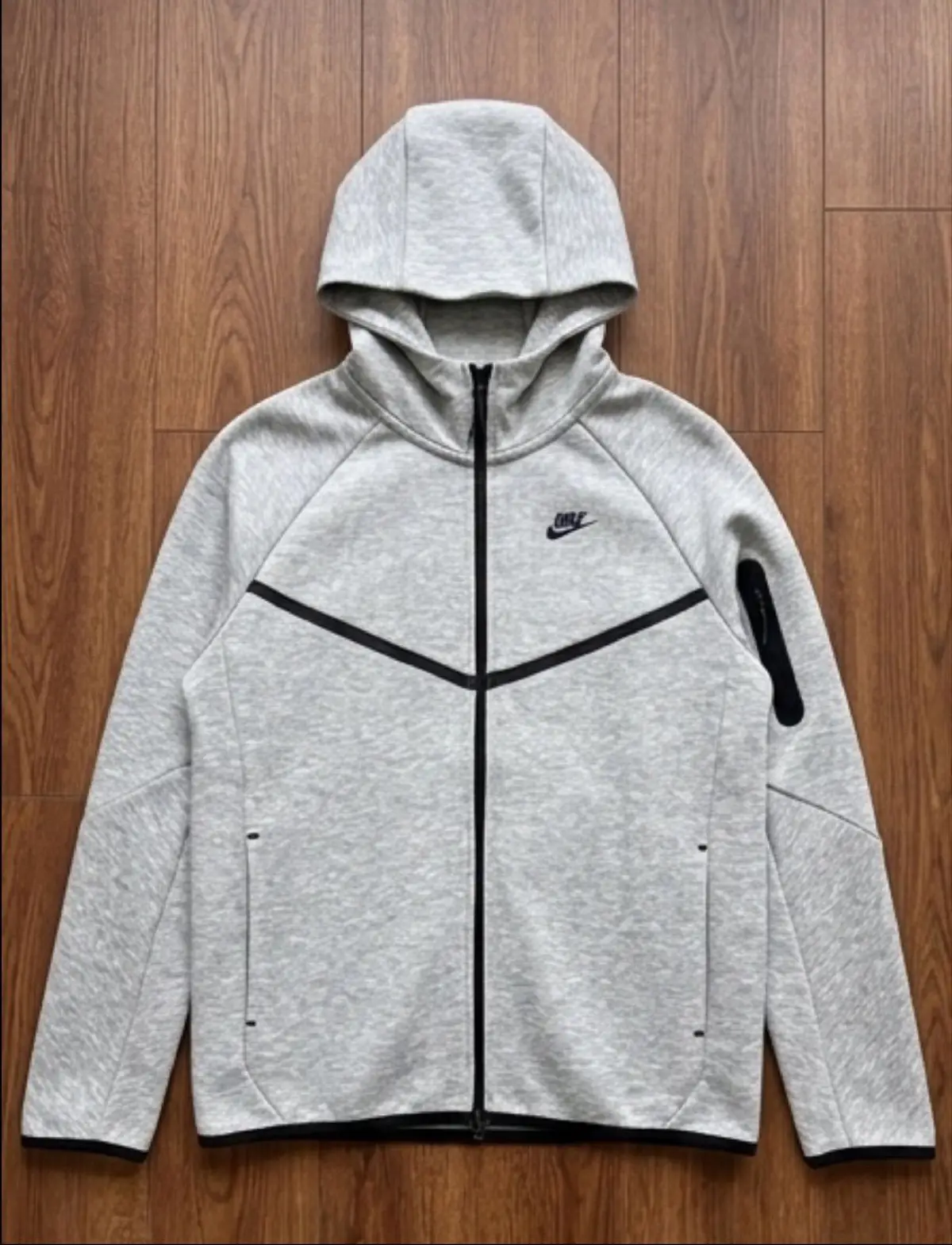 Nike Tech Fleece Grey Zip Hoodie