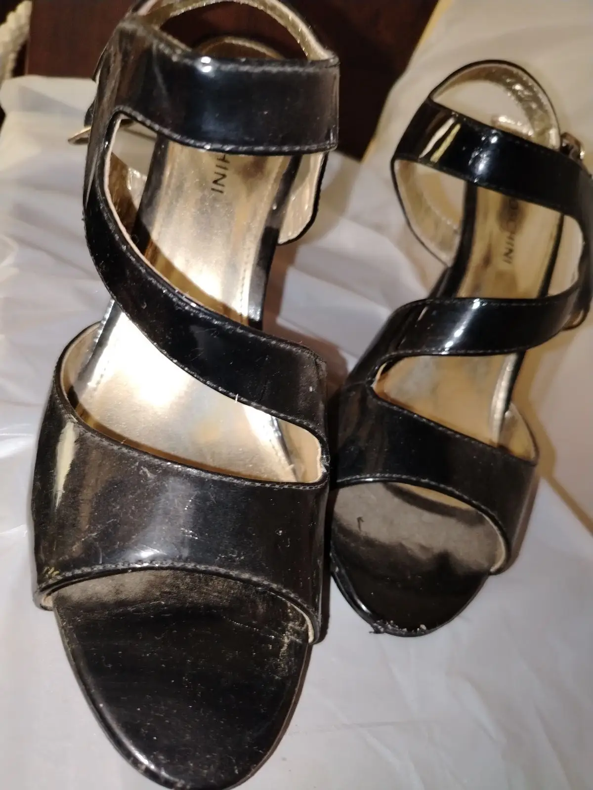 Foschini Black Patent Heels