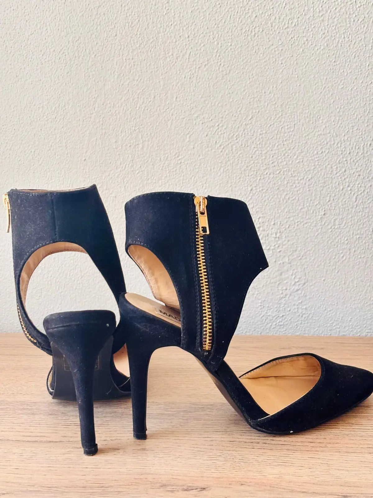 Steve Madden Madison Black Heeled Sandals