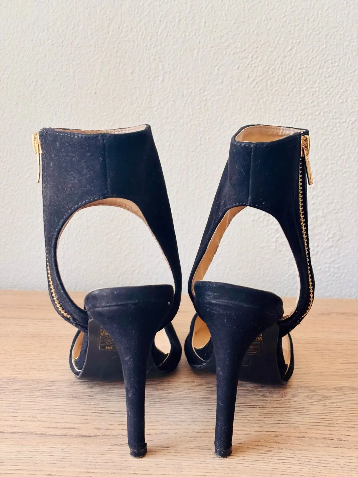 Madison Black Heeled Sandals