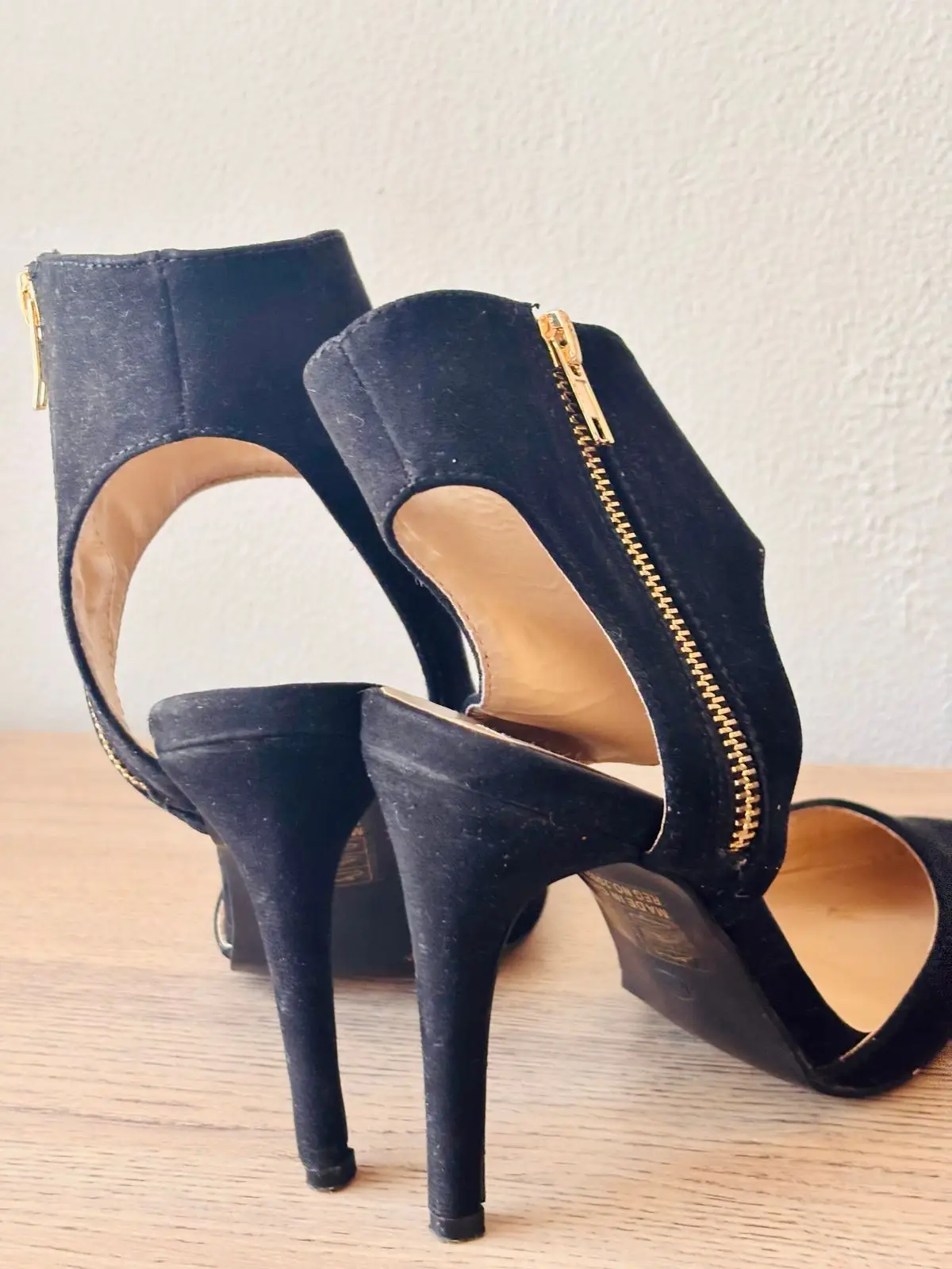 Madison Black Heeled Sandals