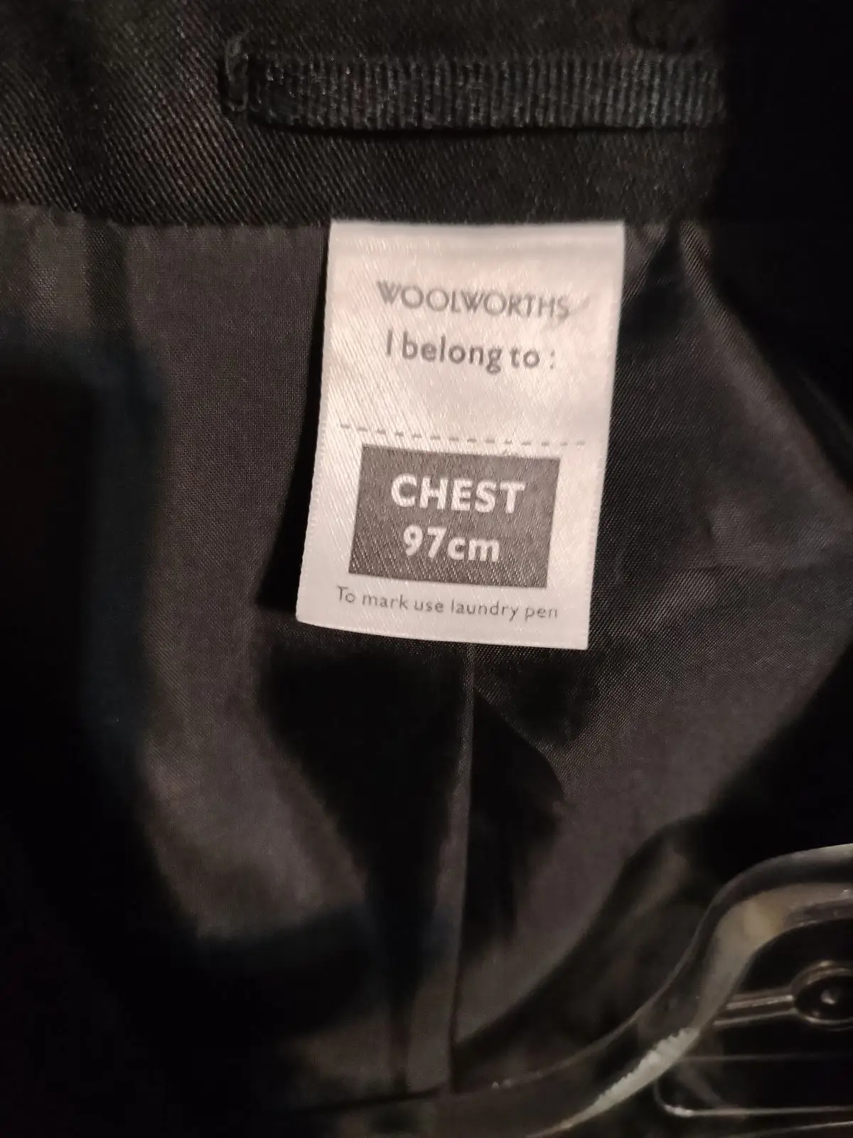 Woolworths Men's Black Blazer