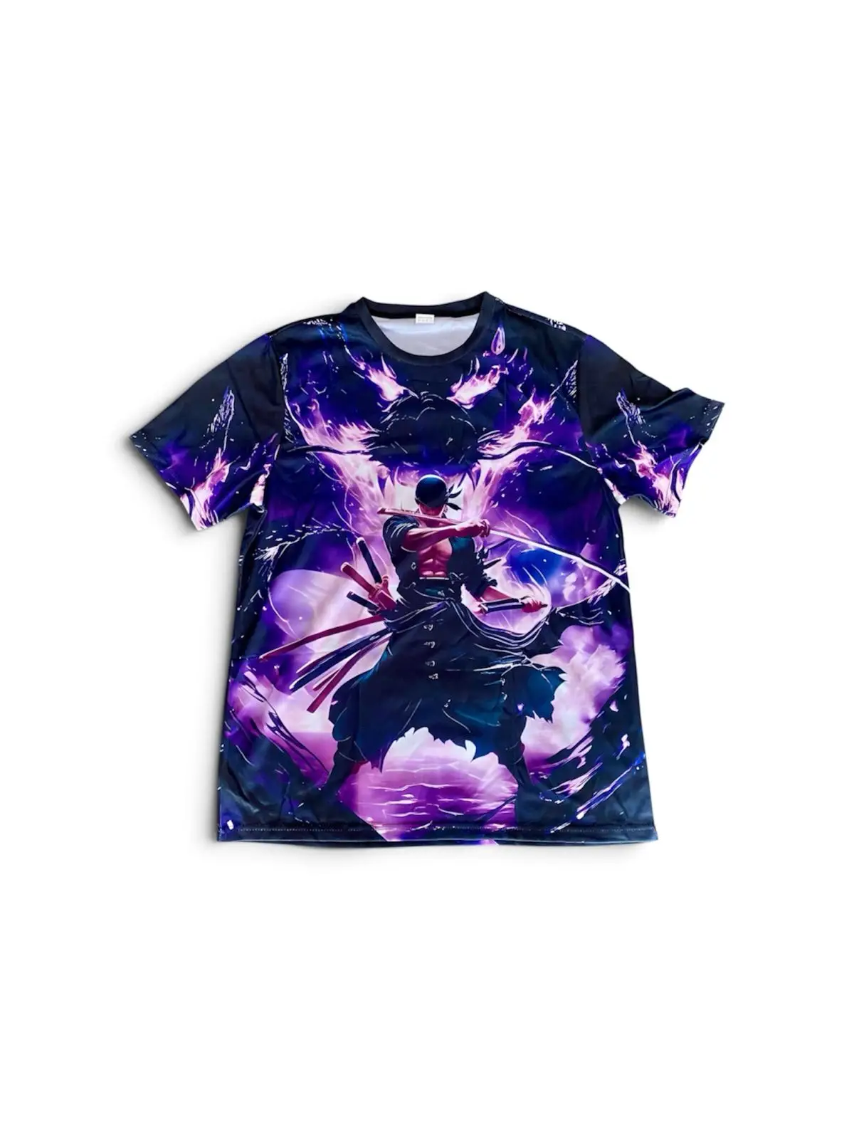 Anime Graphic Print T-Shirt