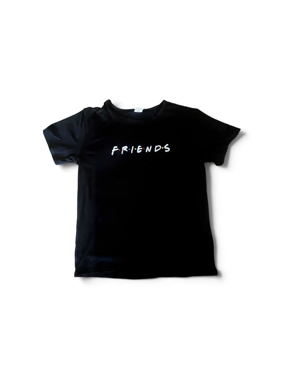 Friends TV Show Logo Black T-Shirt