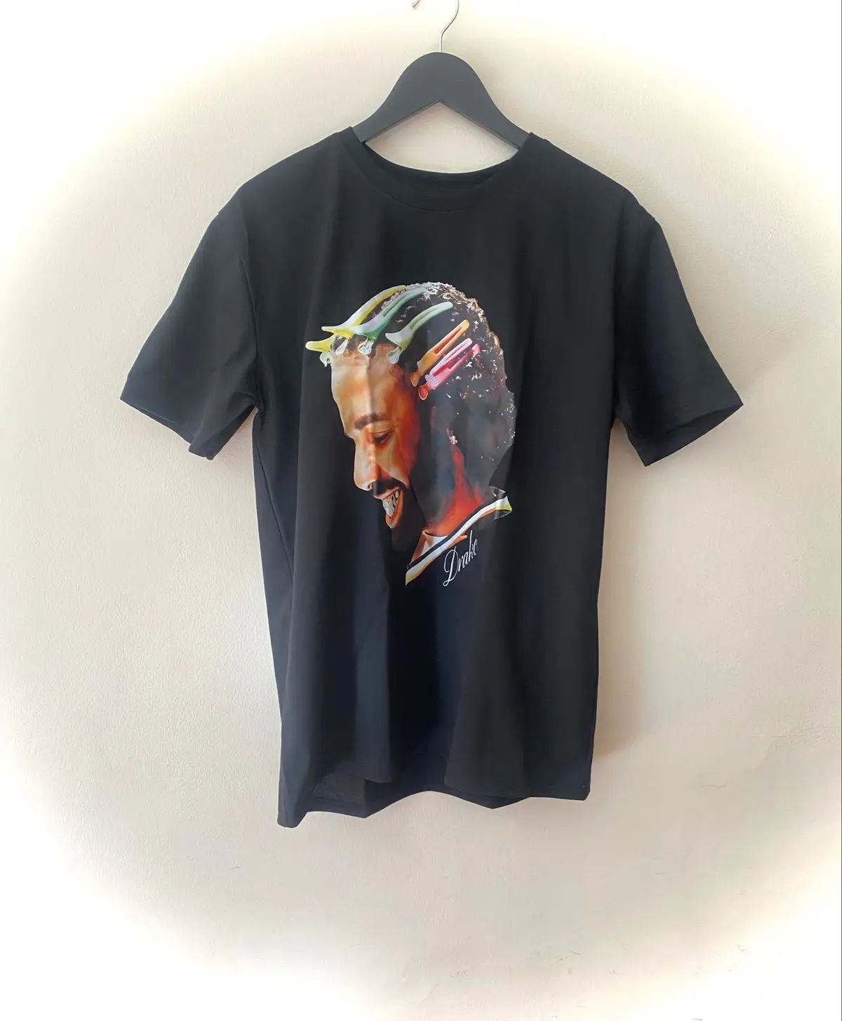 Drake Graphic Print Black T-Shirt