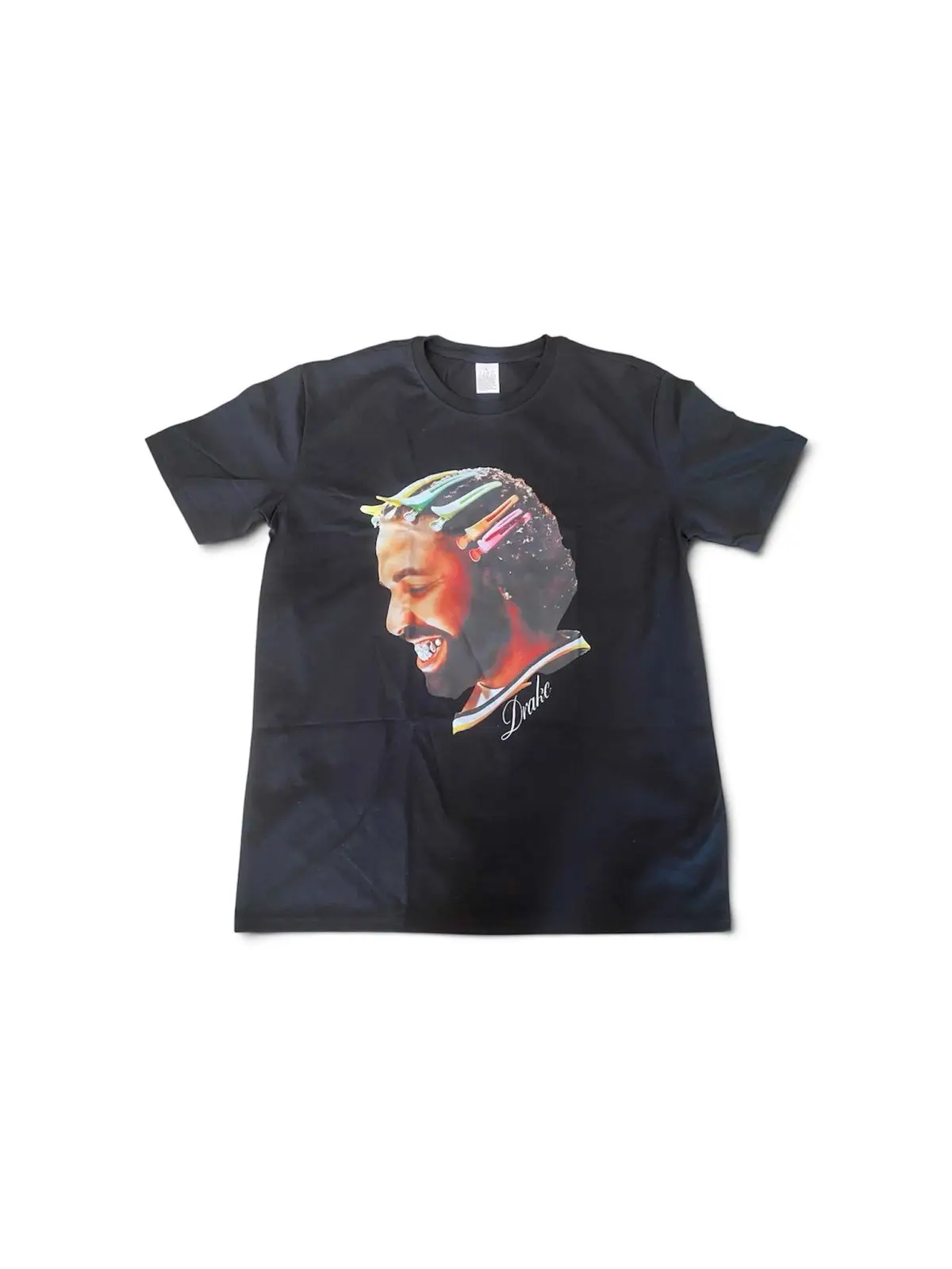 Drake Graphic Print Black T-Shirt