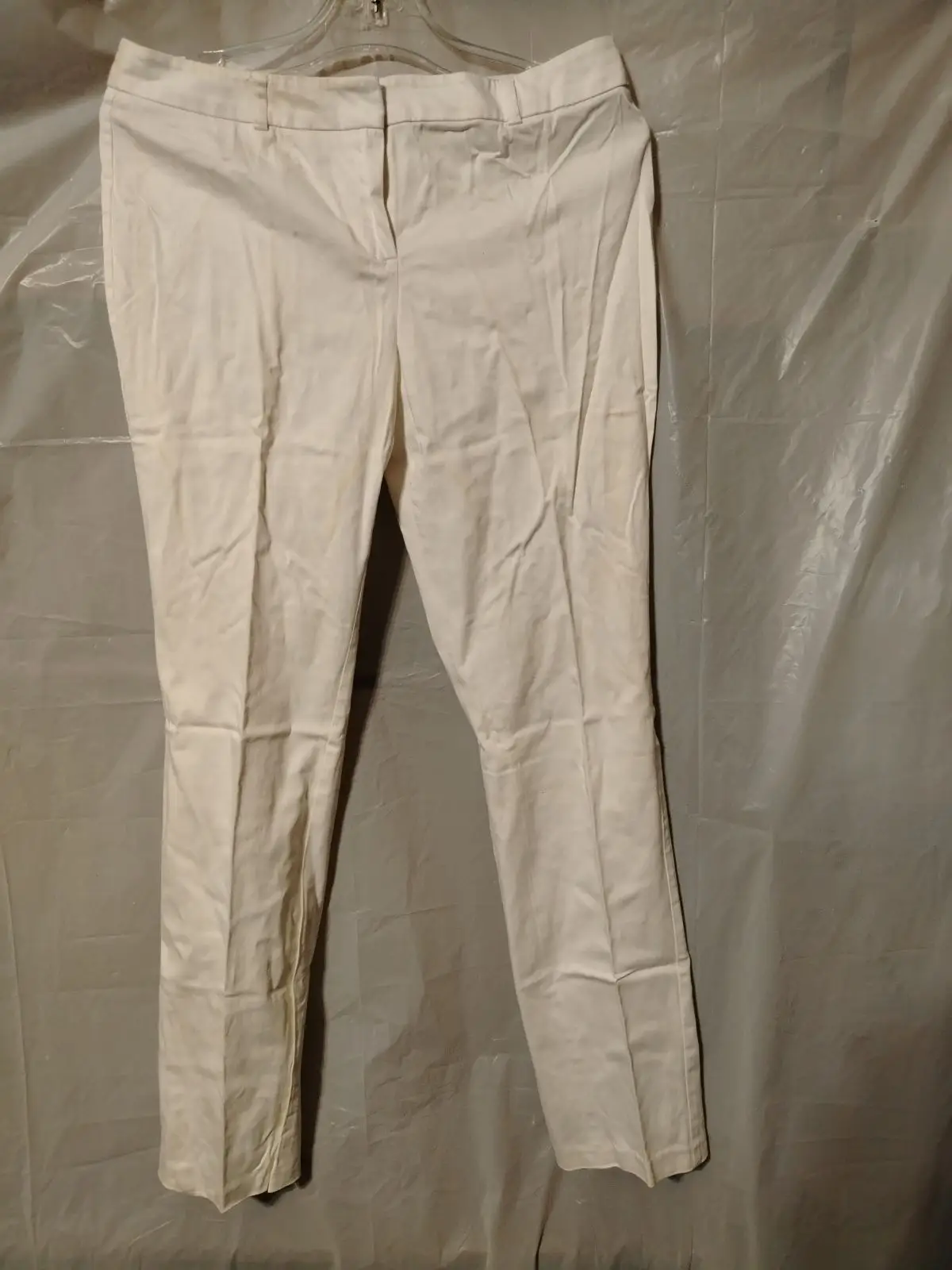Oasis Foschini Tailored Trousers Cream Size 10