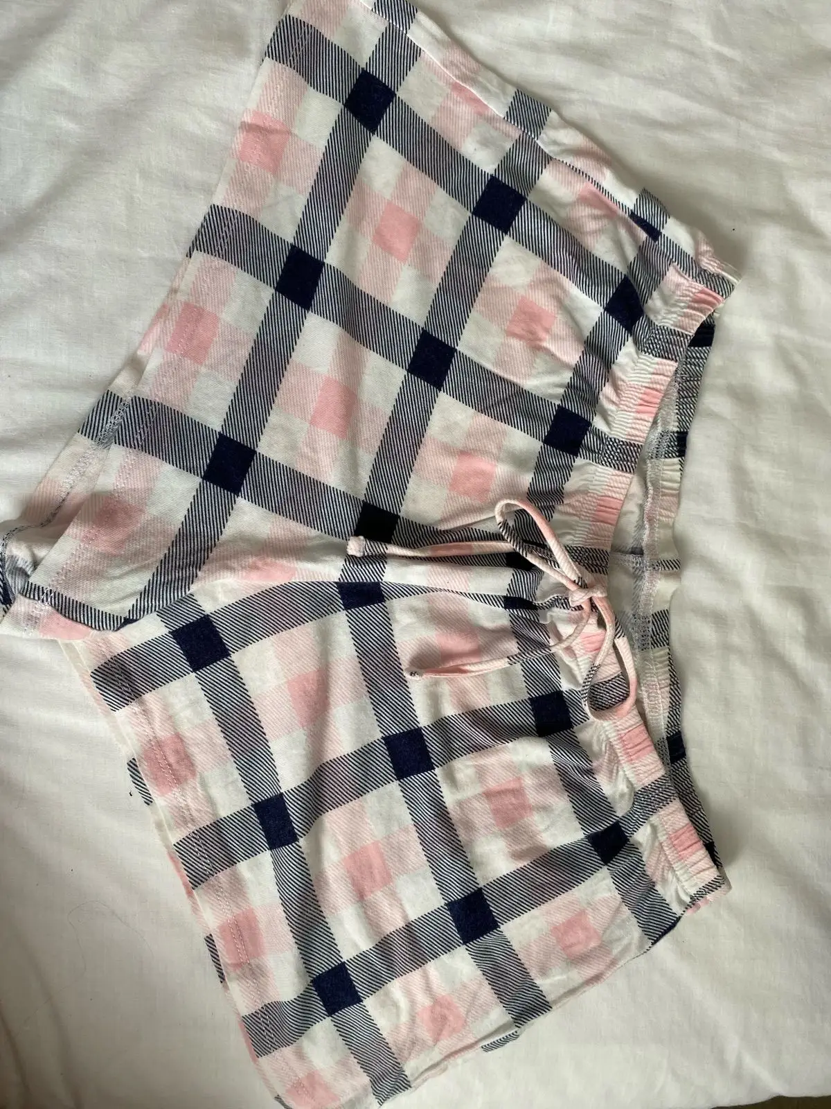 Woolworths Plaid Pajama Shorts