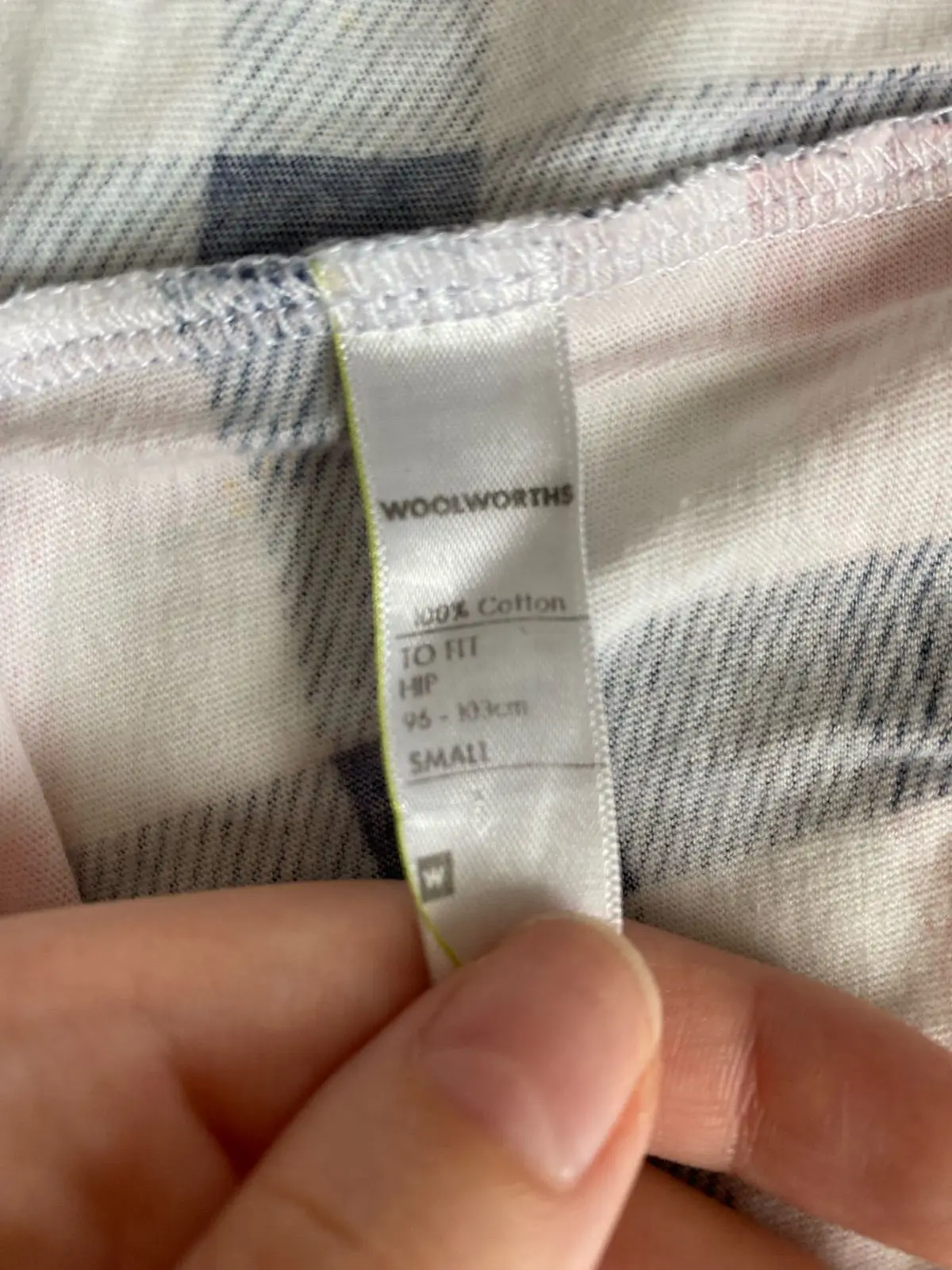 Woolworths Plaid Pajama Shorts