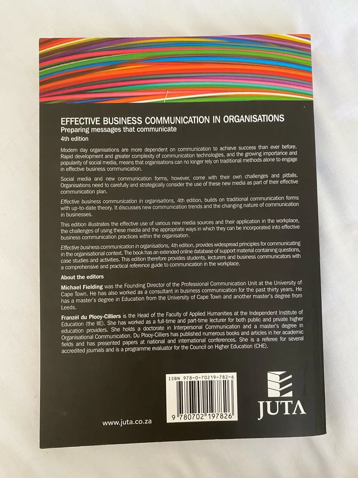Effective Business Communication in Organisations 4th Ed