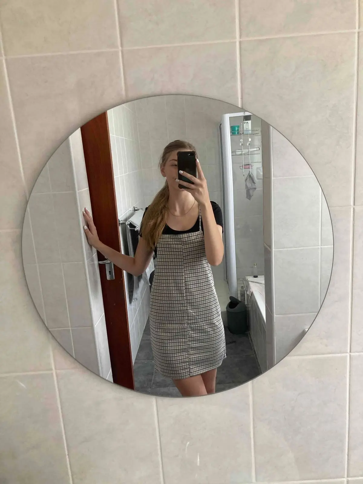 Mr Price Checkered Pinafore Dress