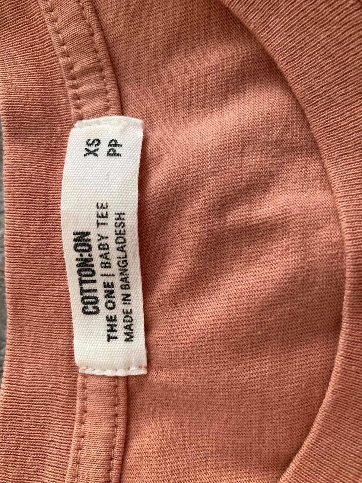 Cotton On Terracotta Baby Tee