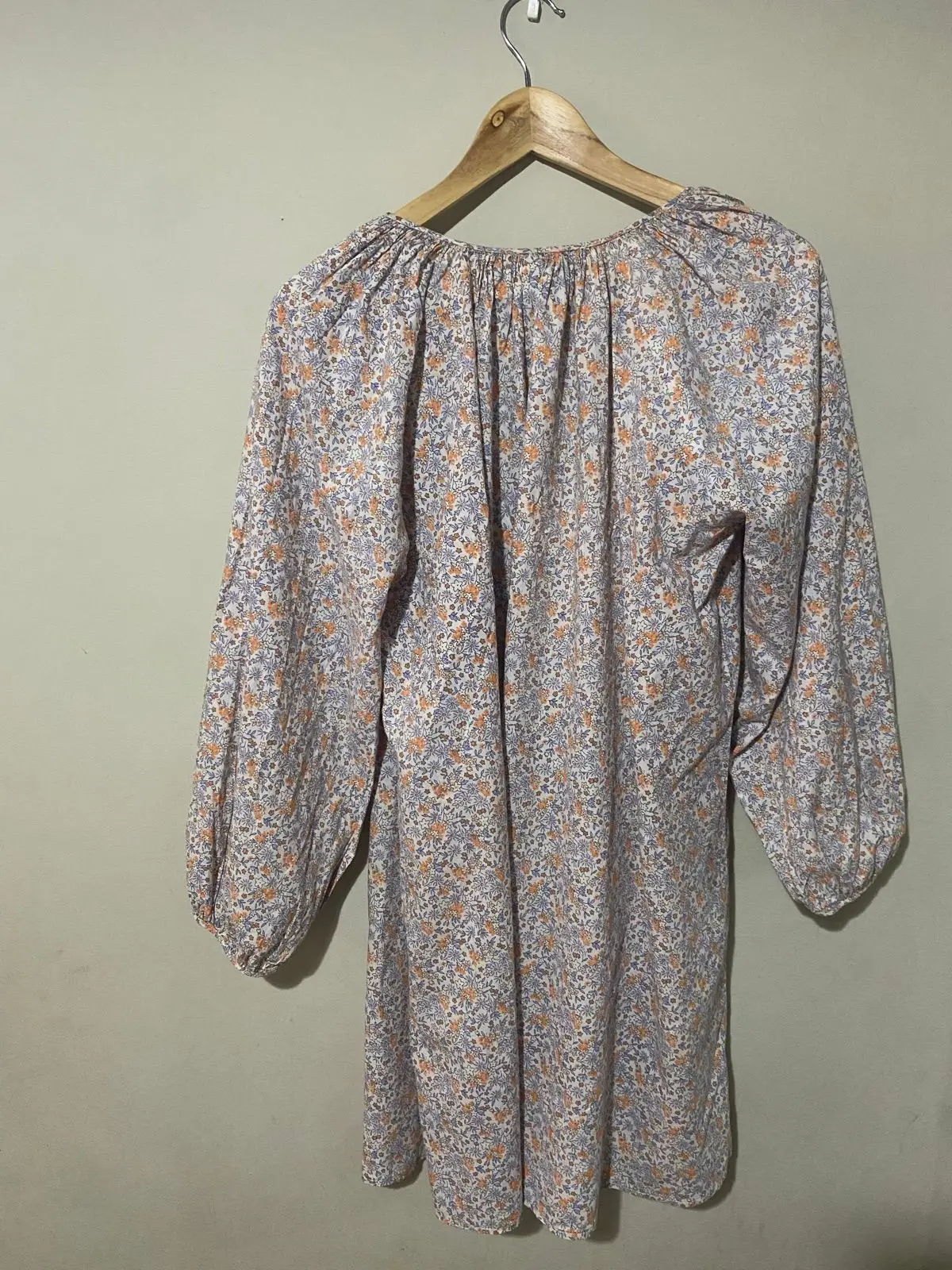 H&M Floral Print Mini Dress