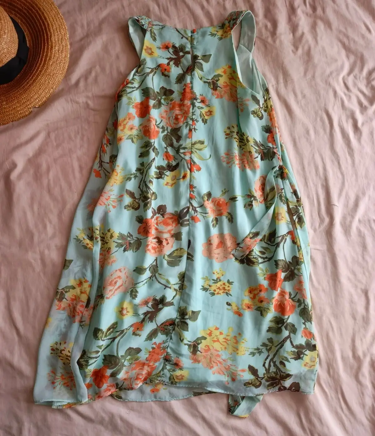 Truworths Floral Sleeveless Dress with Belt