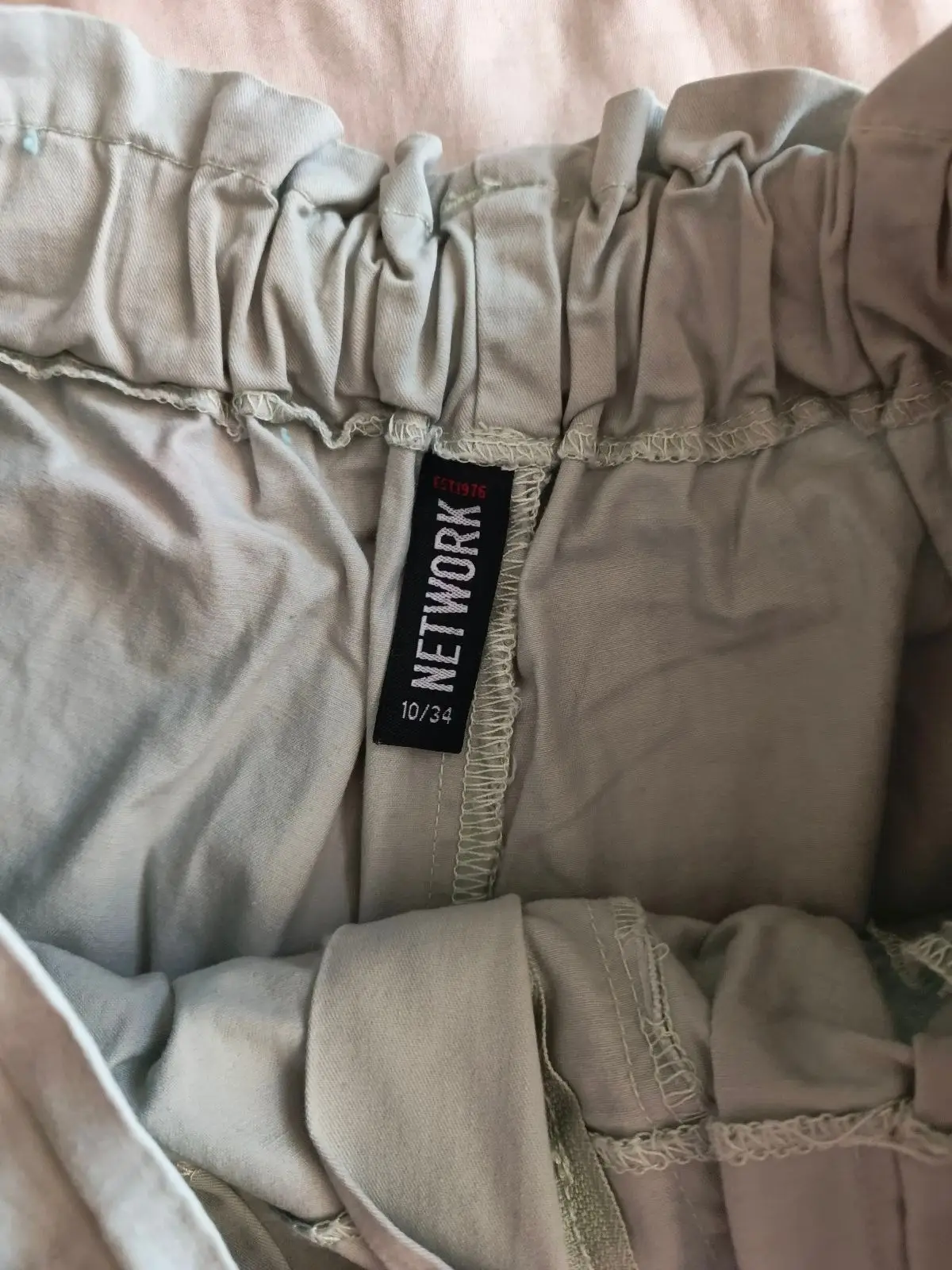 Jet Grey Pleated Cuffed Shorts