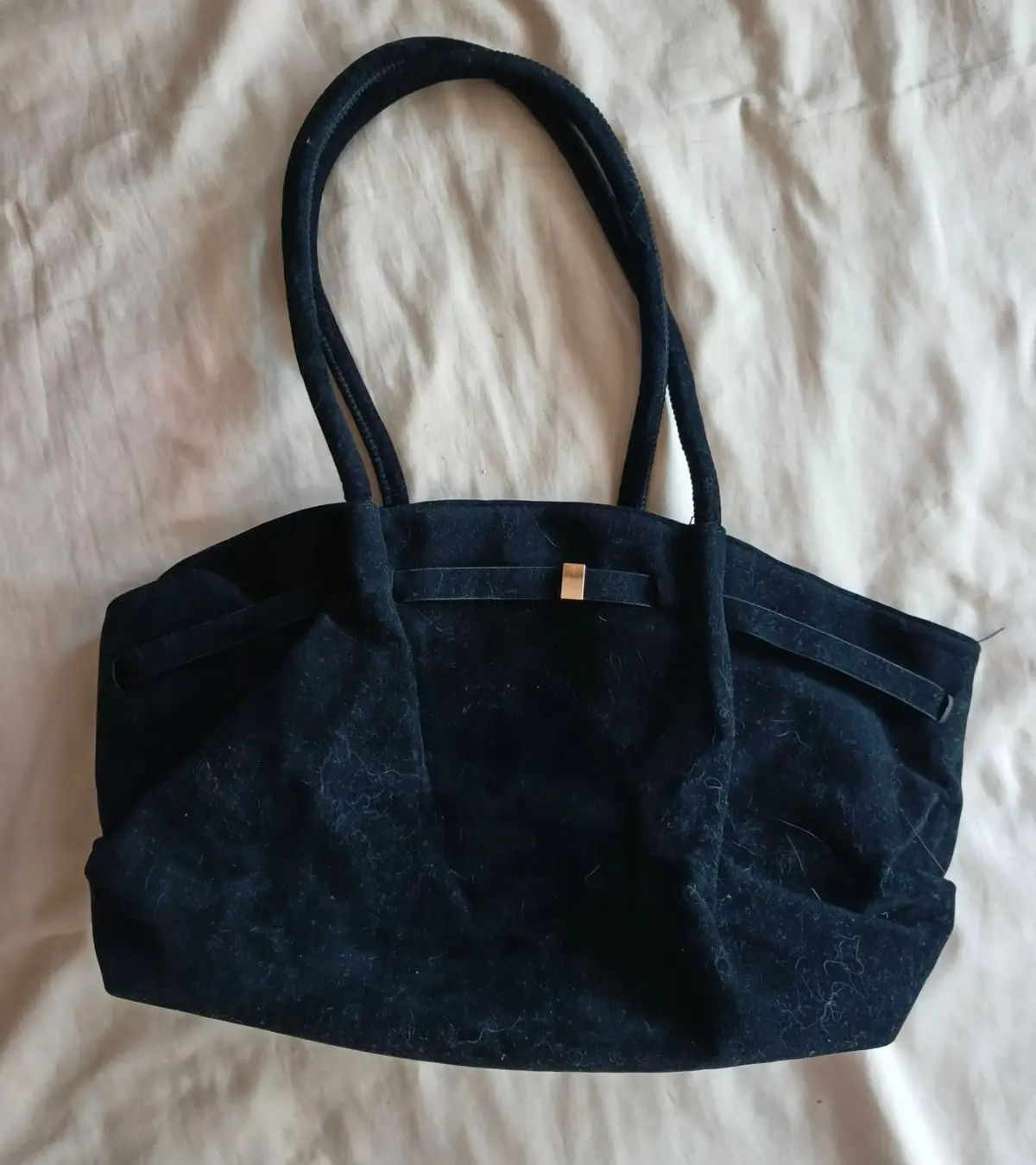 Shein Black Suede Handbag