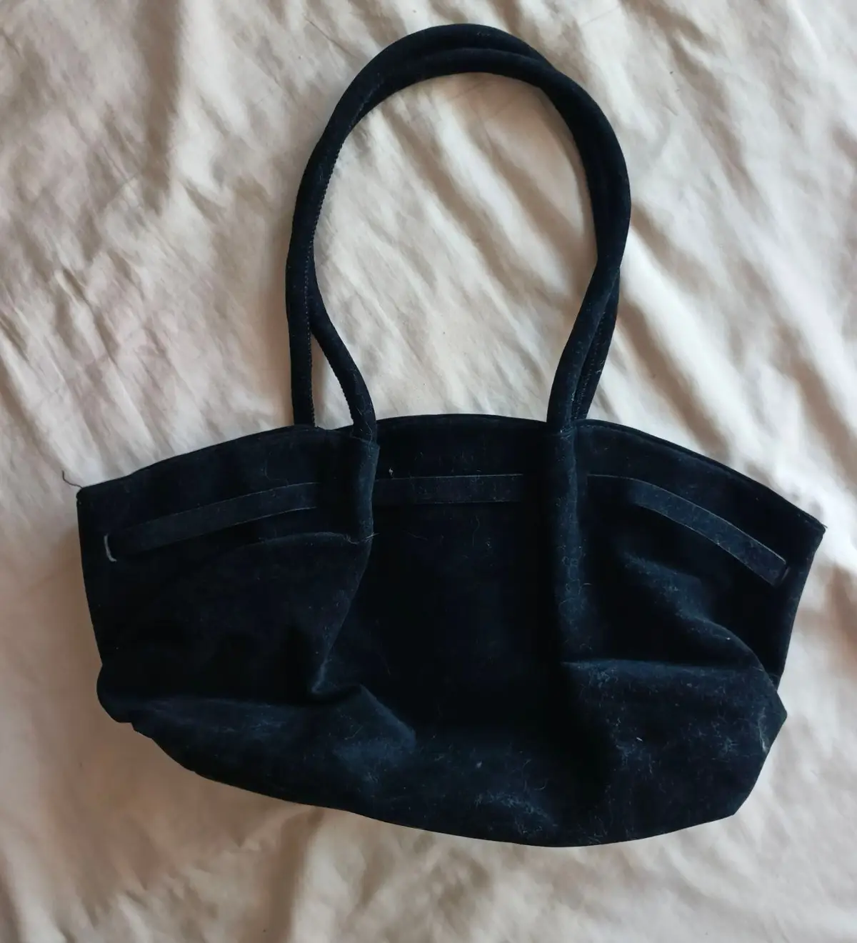 Shein Black Suede Handbag