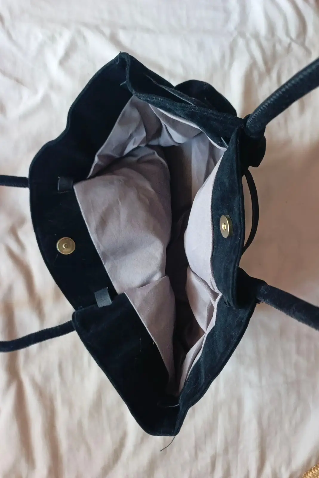 Shein Black Suede Handbag