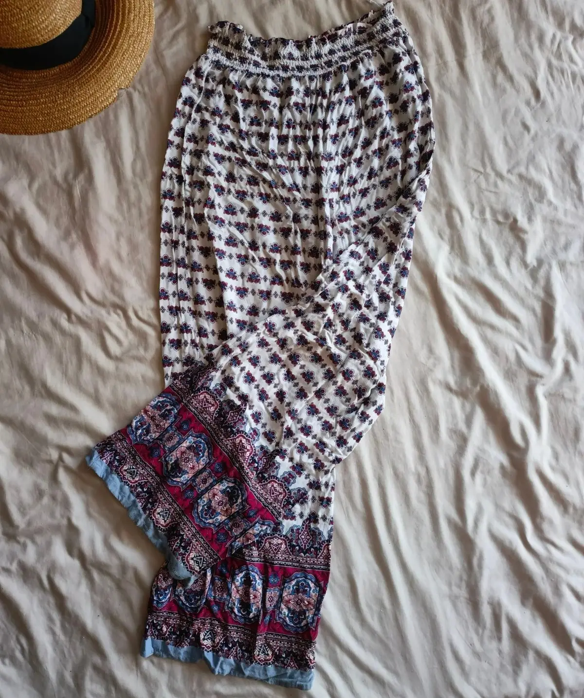 Jet Boho Printed Wide-Leg Pants