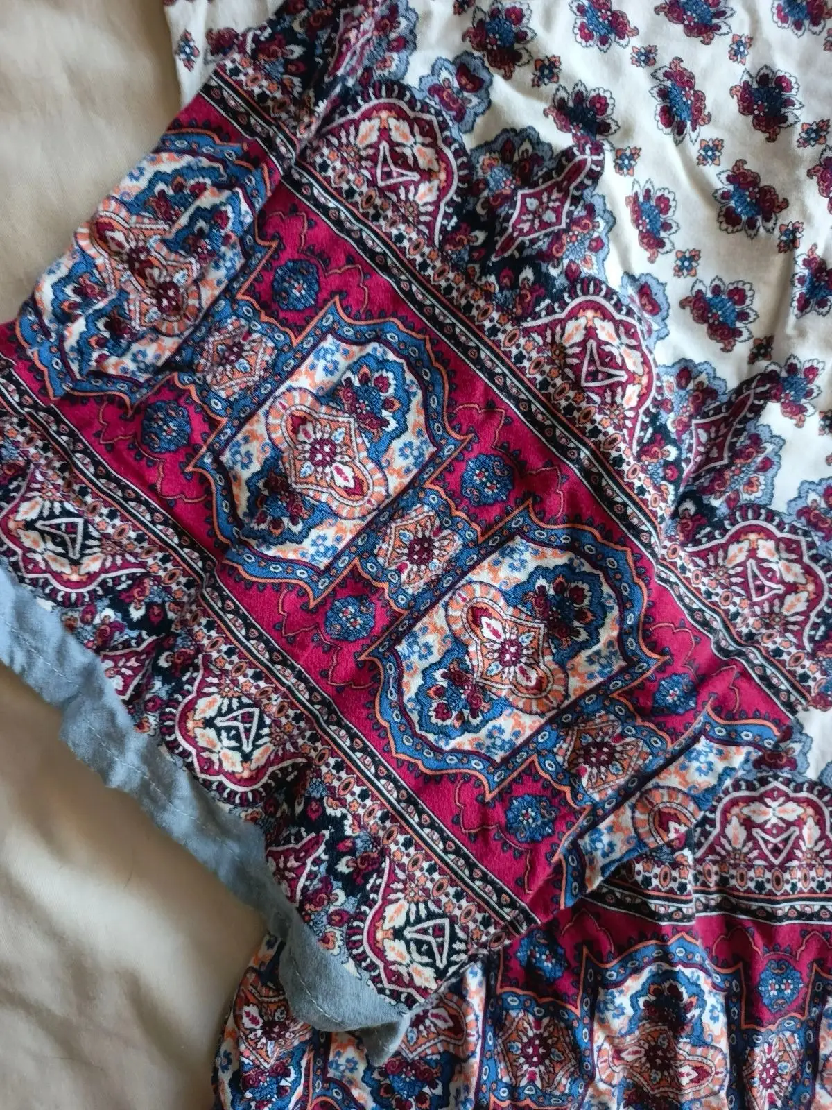 Jet Boho Printed Wide-Leg Pants