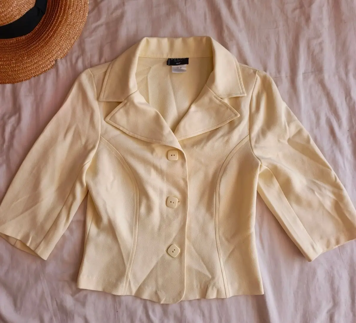 Kelso Petite Yellow Blazer Size 10