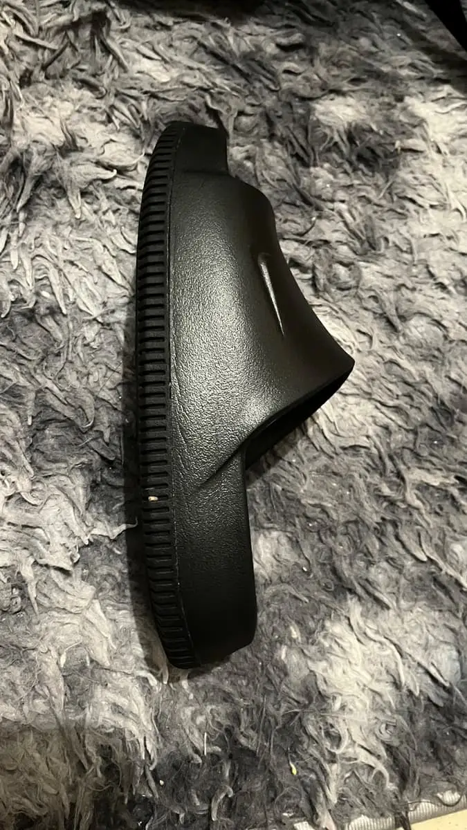 Black Slide Sandals
