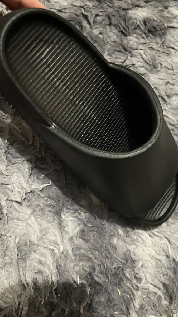 Black Slide Sandals