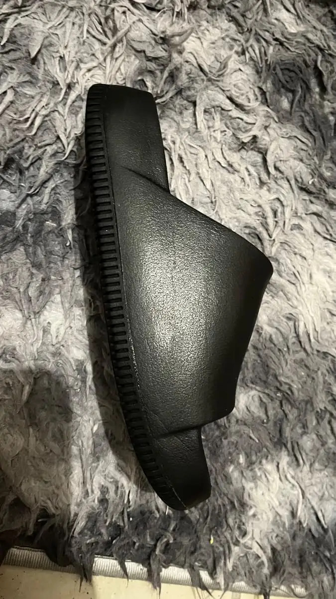 Black Slide Sandals