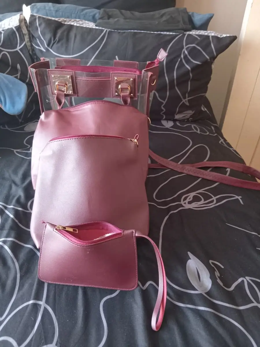 Transparent tote bag