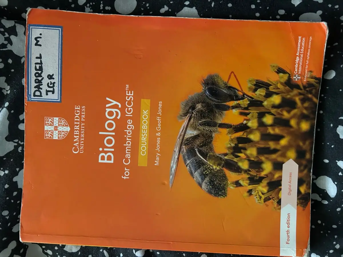 Cambridge University Press Cambridge IGCSE Biology Coursebook Fourth Edition
