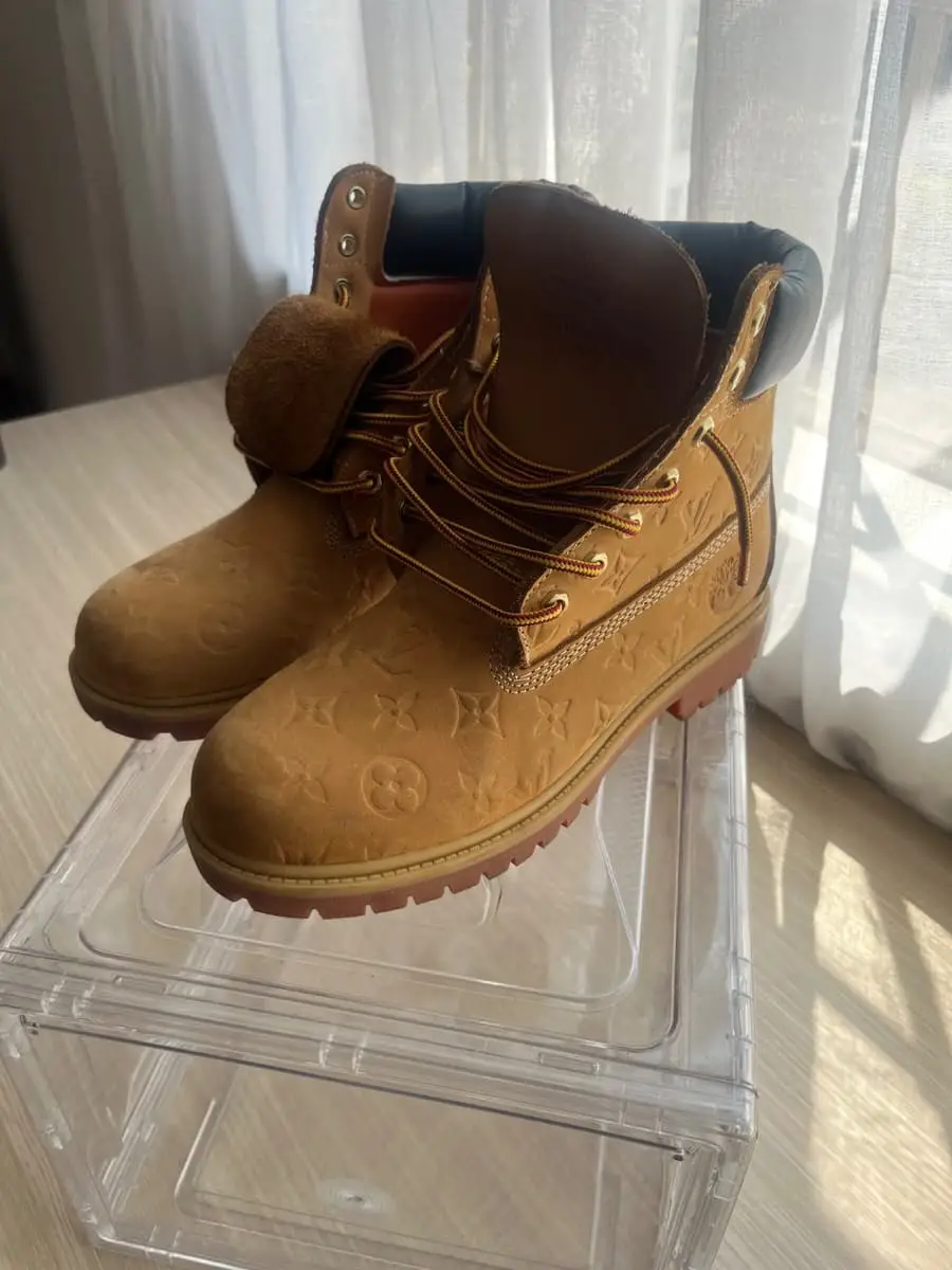 Louis Vuitton X Timberland Boots