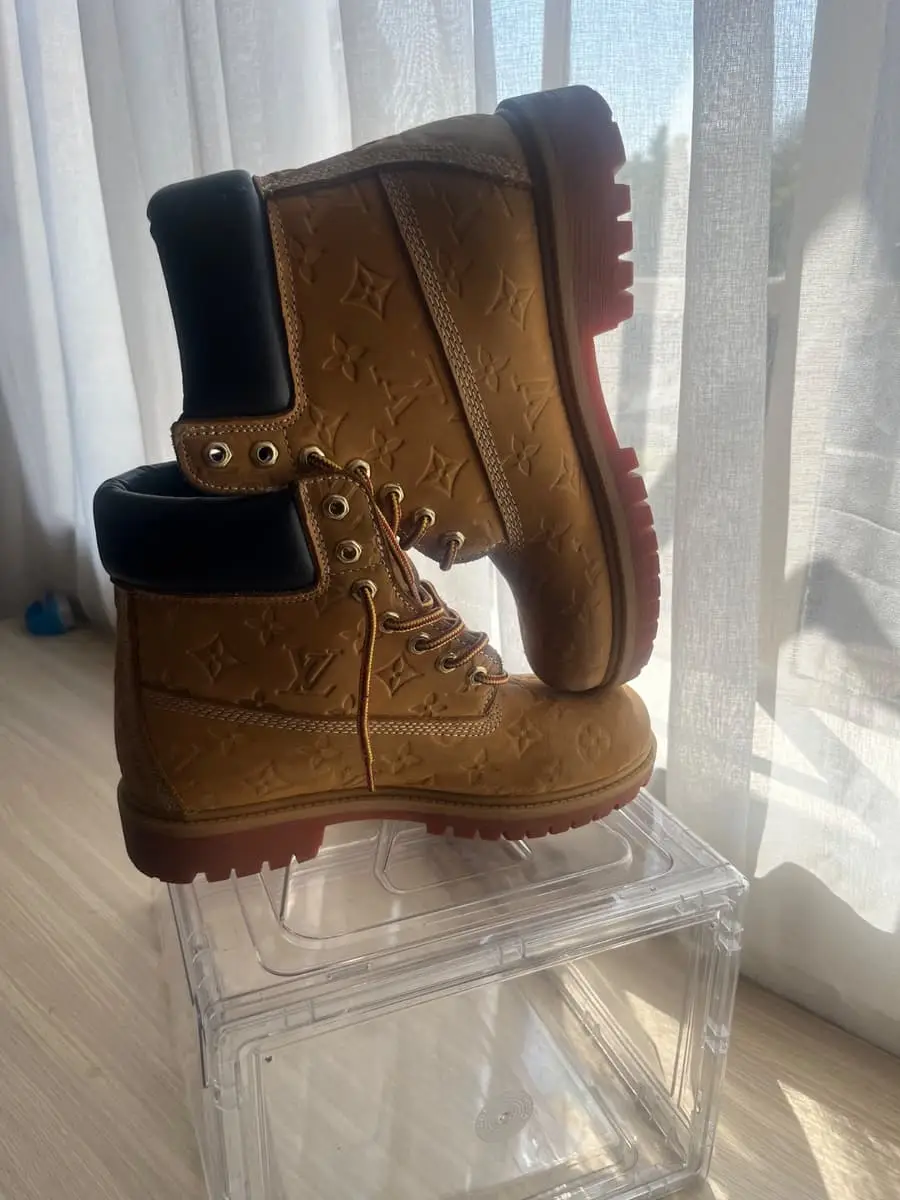 Louis Vuitton X Timberland Boots