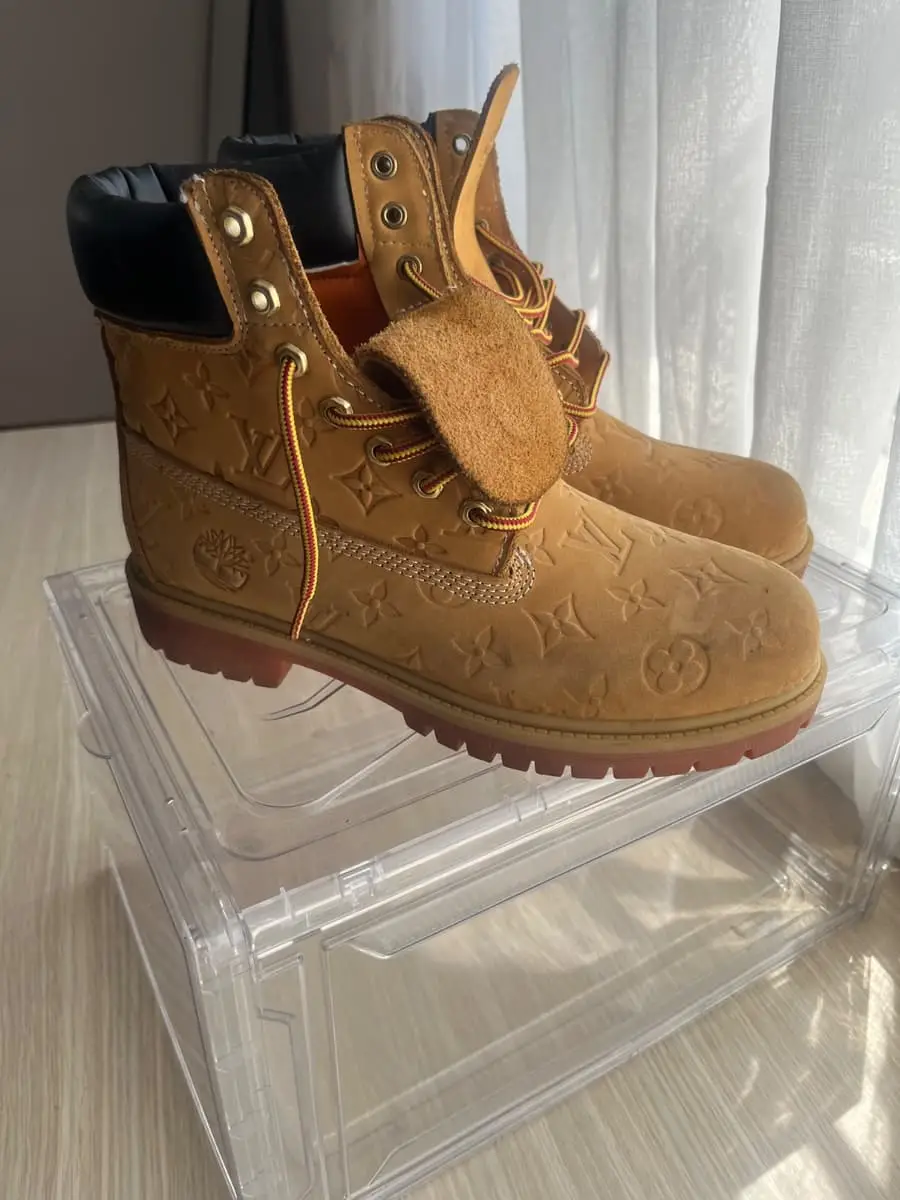 Louis Vuitton X Timberland Boots