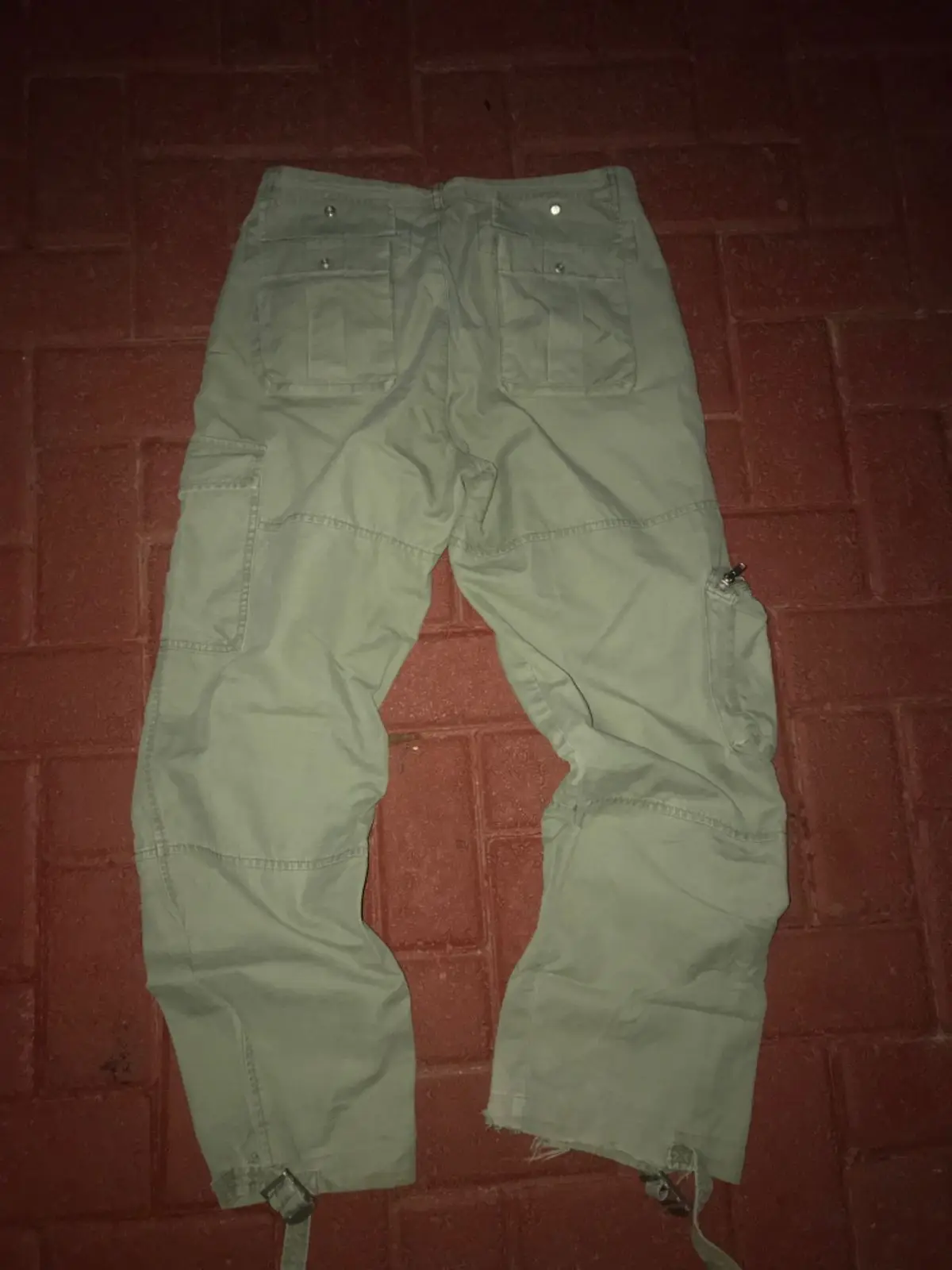 Olive Green Cargo Pants