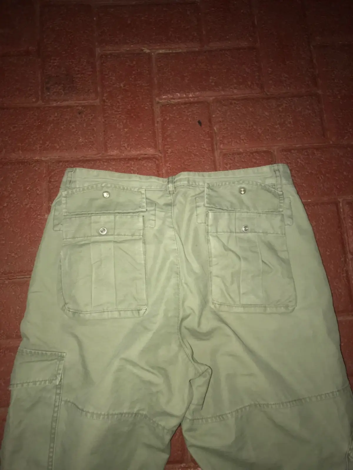 Olive Green Cargo Pants