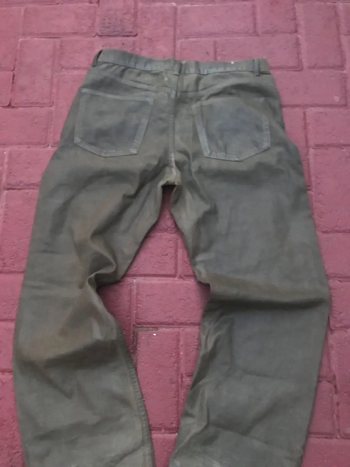 Dark Olive Green Utility Pants