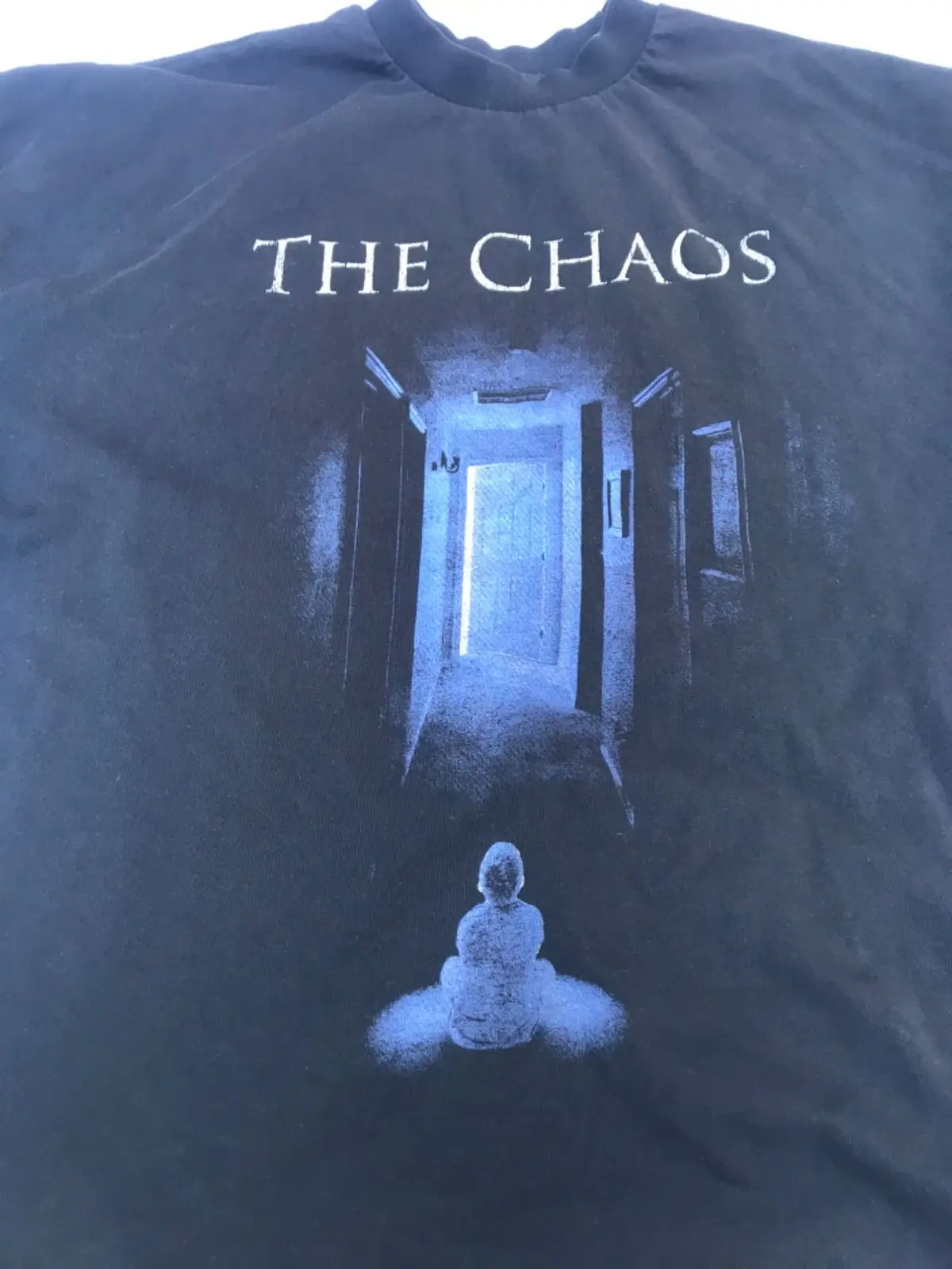The Chaos Graphic Long Sleeve Black T-Shirt