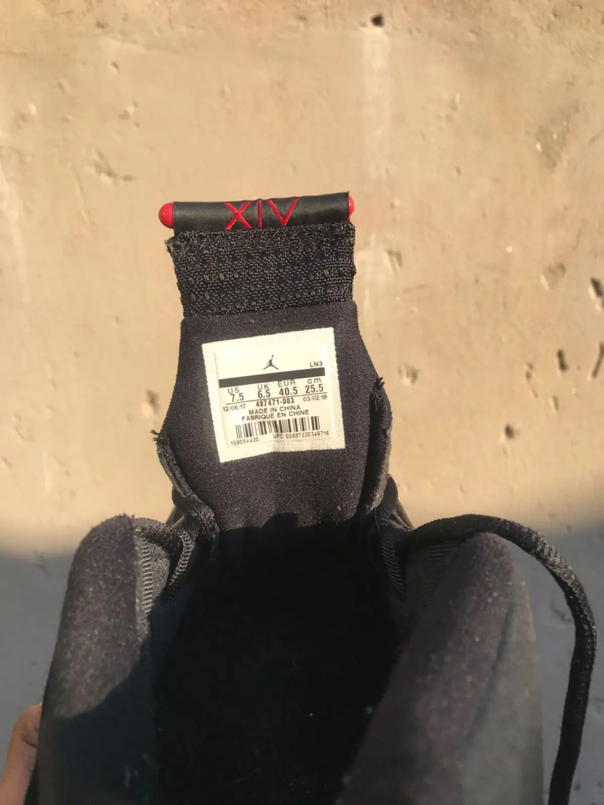 Air Jordan 14 Retro Black Red