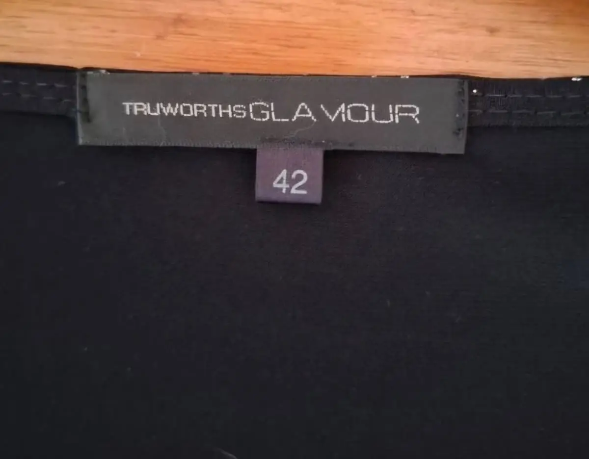 GLAMOUR GLITTER COWL-NECK BLOUSE