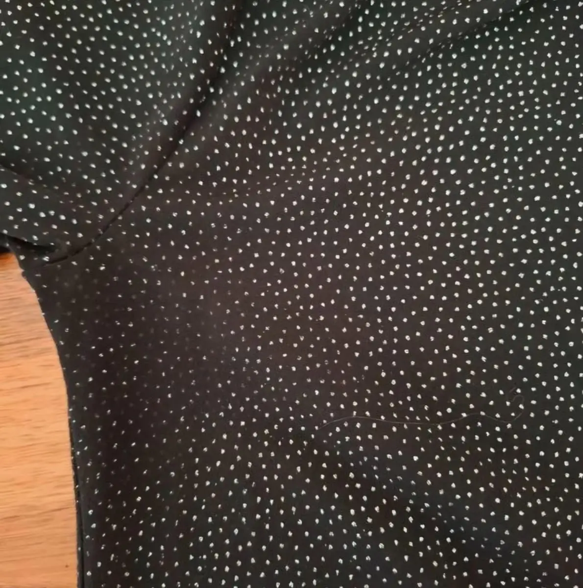 GLAMOUR GLITTER COWL-NECK BLOUSE