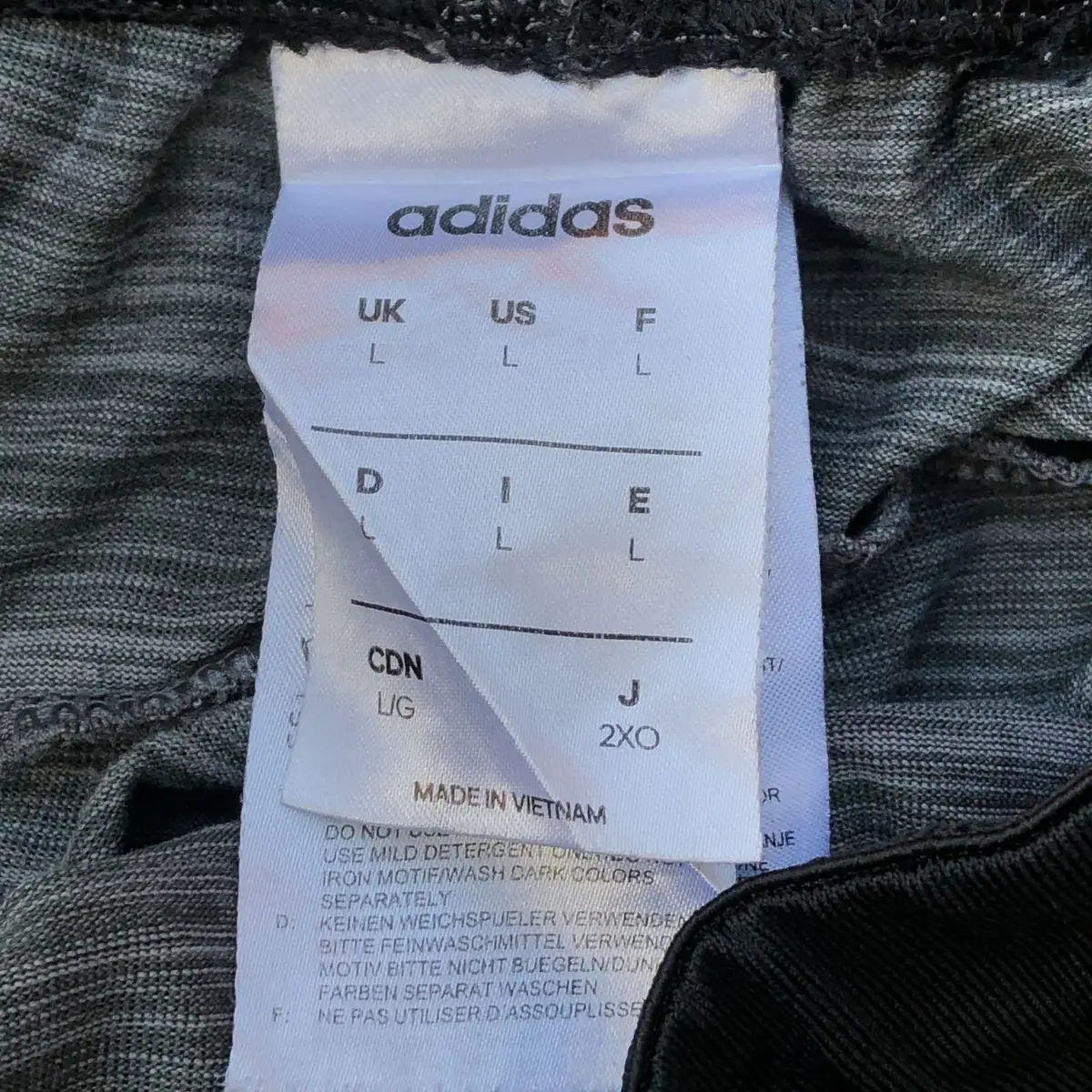 Adidas Grey Athletic Shorts