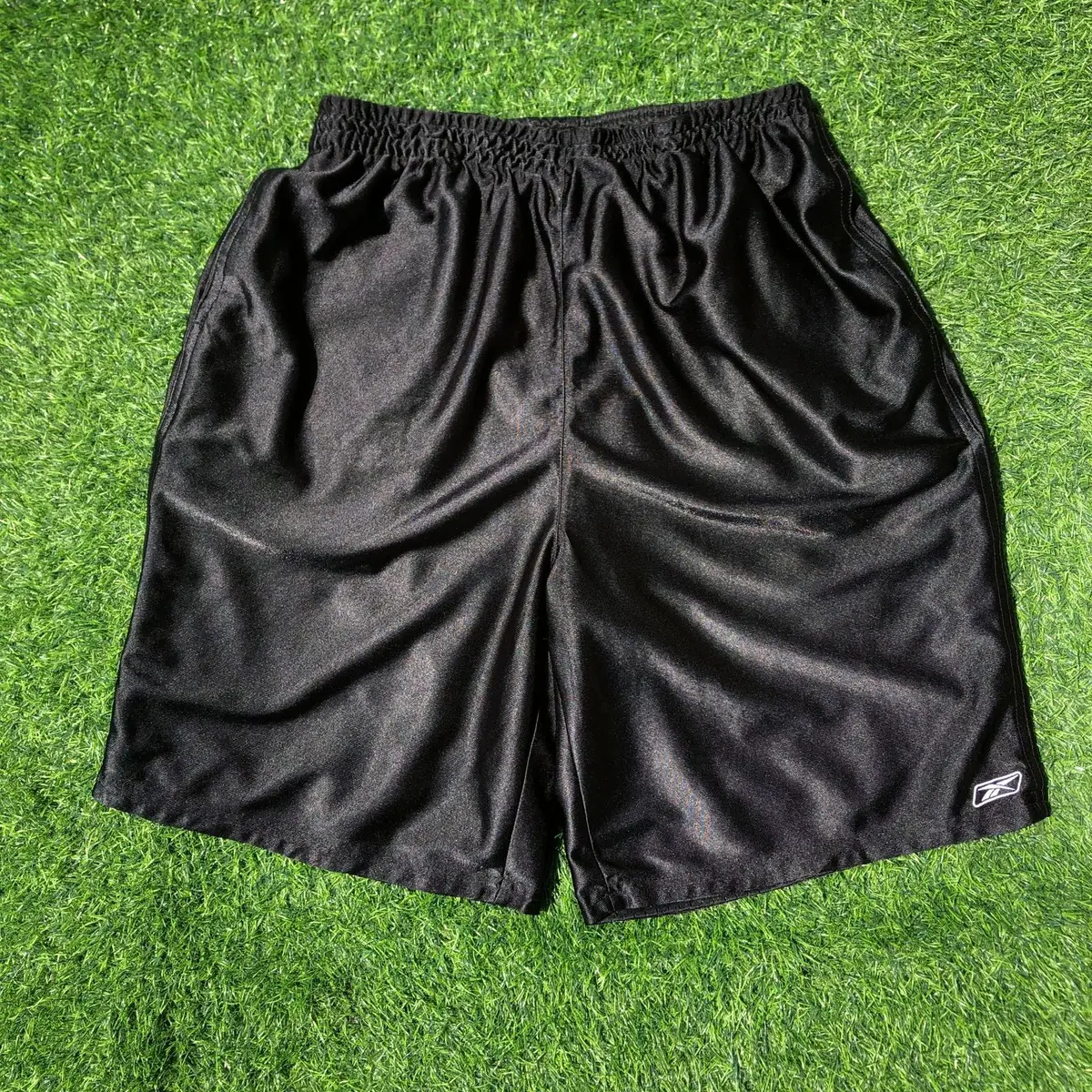 Reebok Black Athletic Mesh Shorts