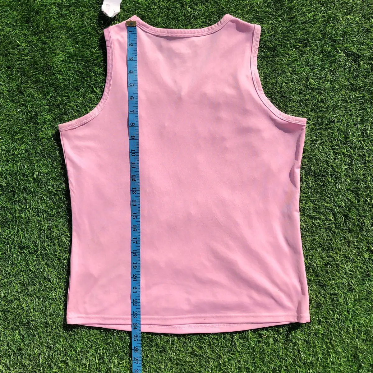 Adidas Pink V-Neck Sleeveless Top