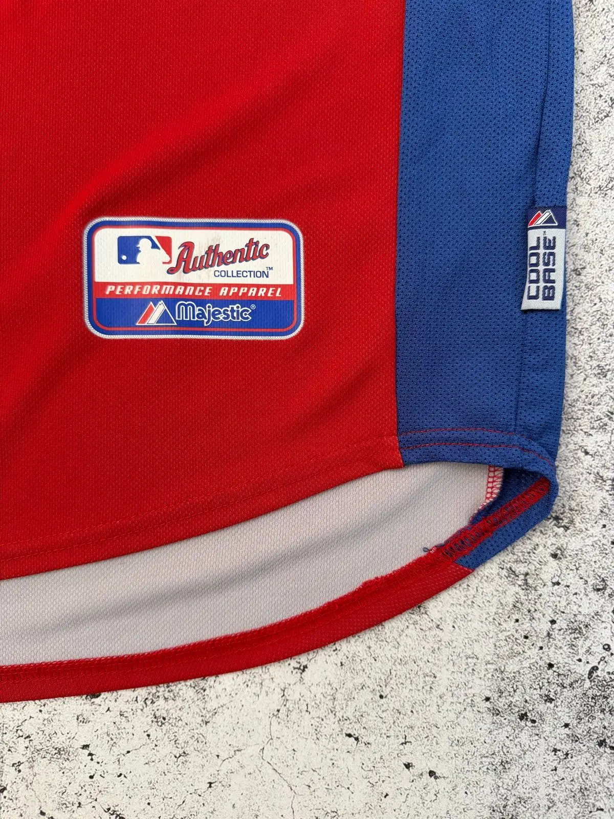 Philadelphia Phillies Majestic Cool Base Jersey Red