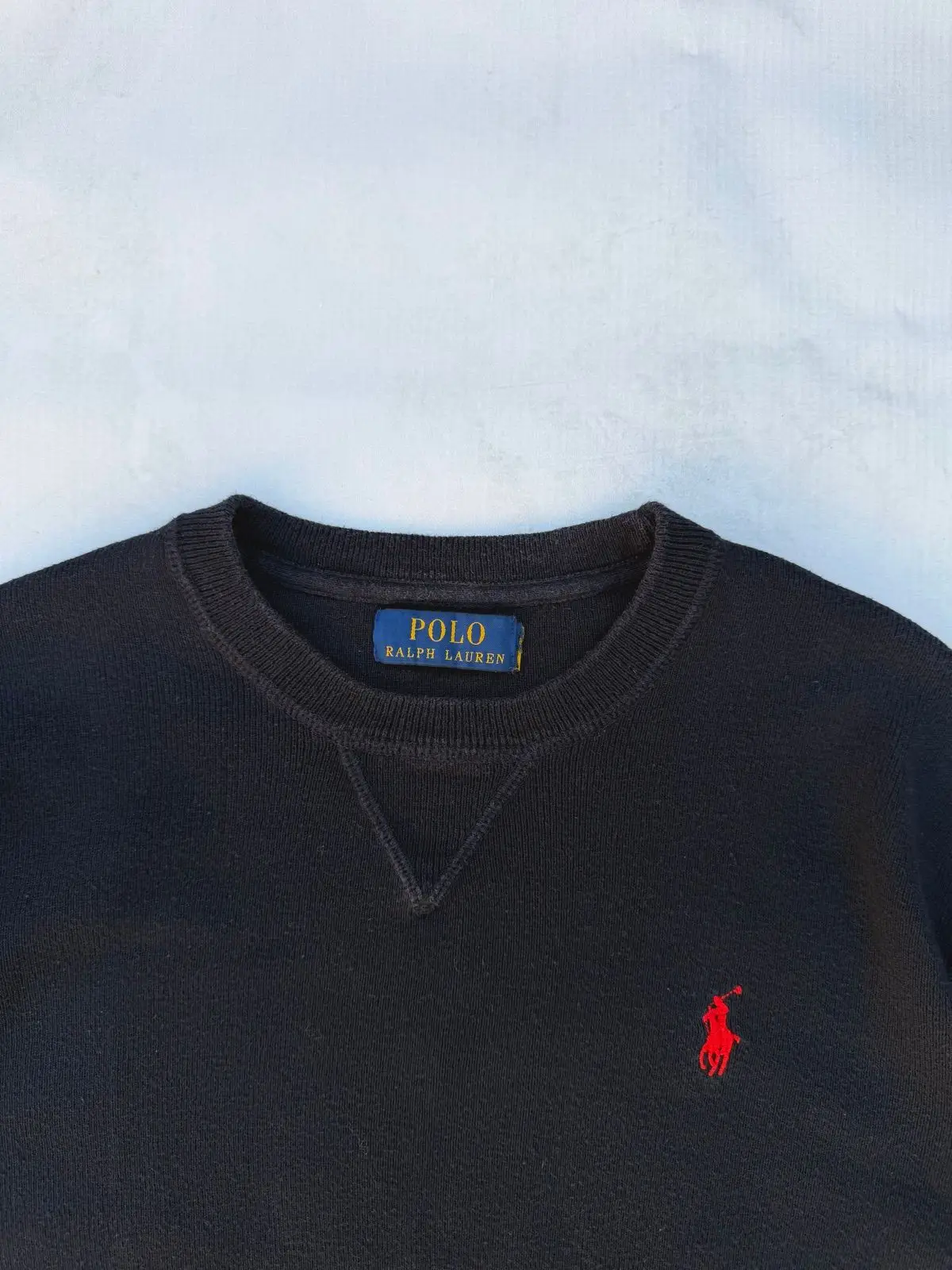 Ralph Lauren Black Knit Sweater