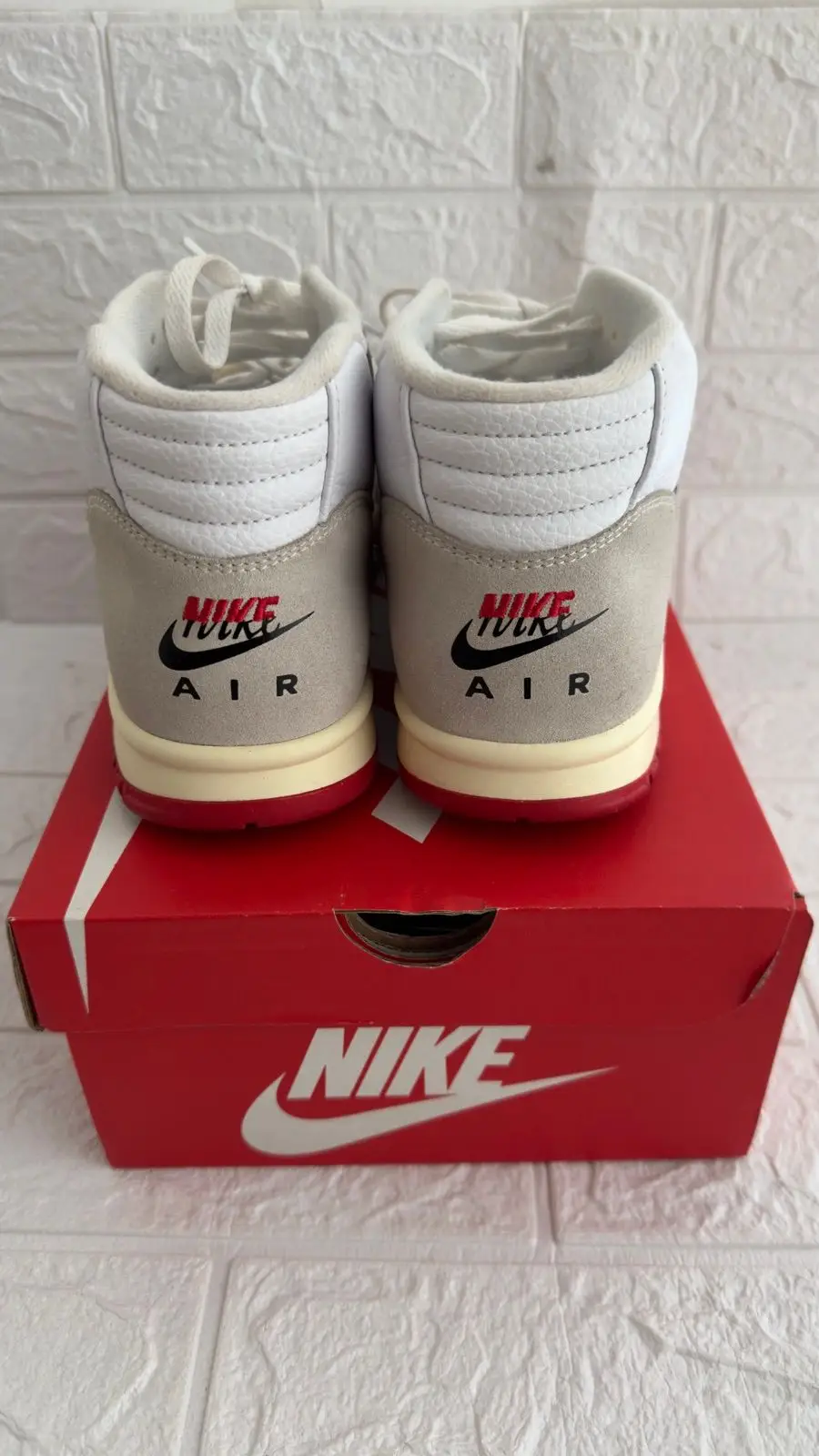 Nike Air Trainer 1 White Red Grey