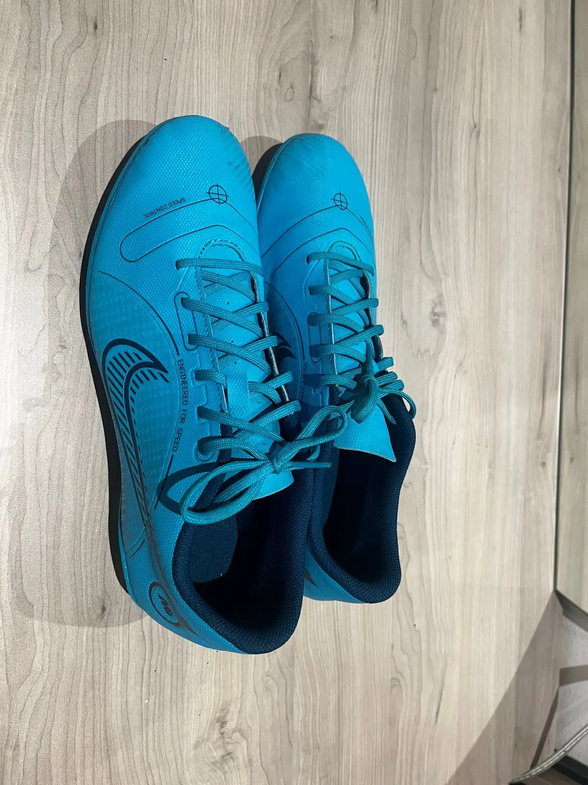 Nike Mercurial Blue Football Boots