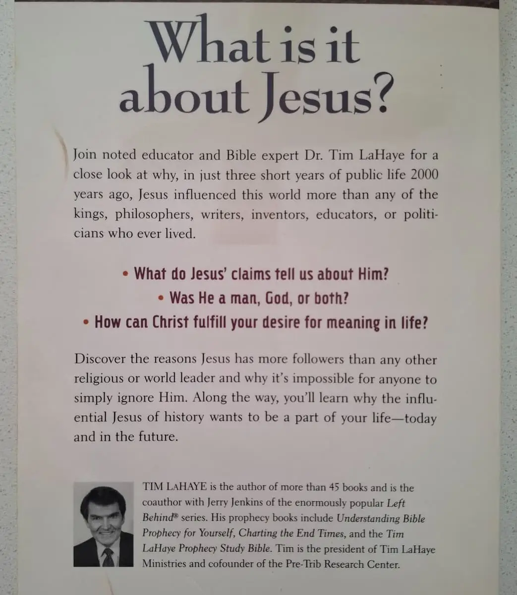 Christian / Faith Book Bundle (Tim LaHaye & Liz Gwyn)