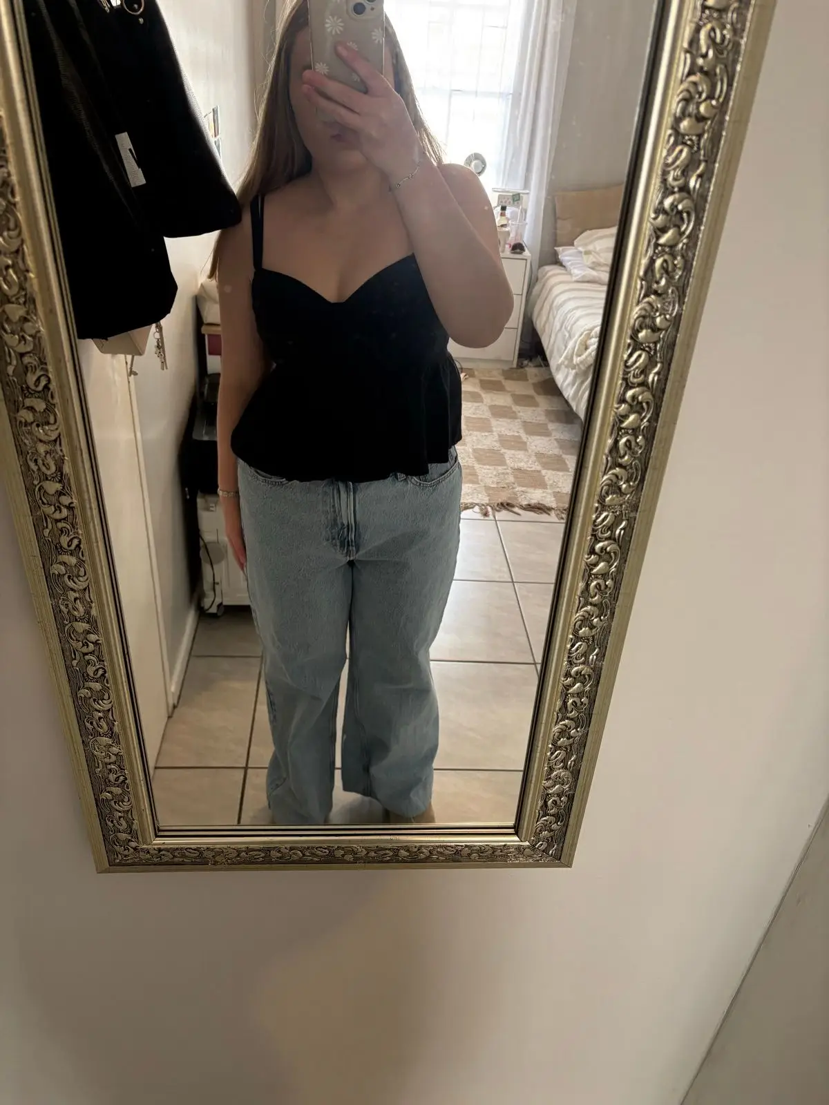 H&M Black Cami Top
